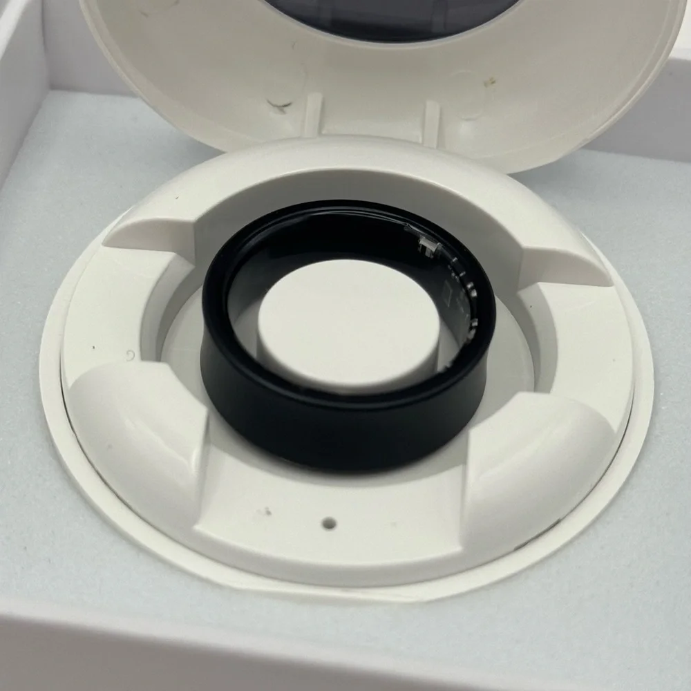 Luck Ring Smart Ring- Black Size 9 or 11